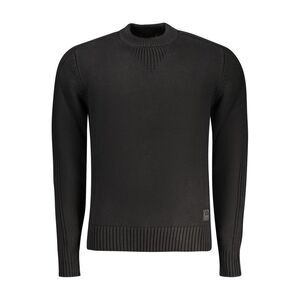 North Sails Black Cotton Men Men's Sweater